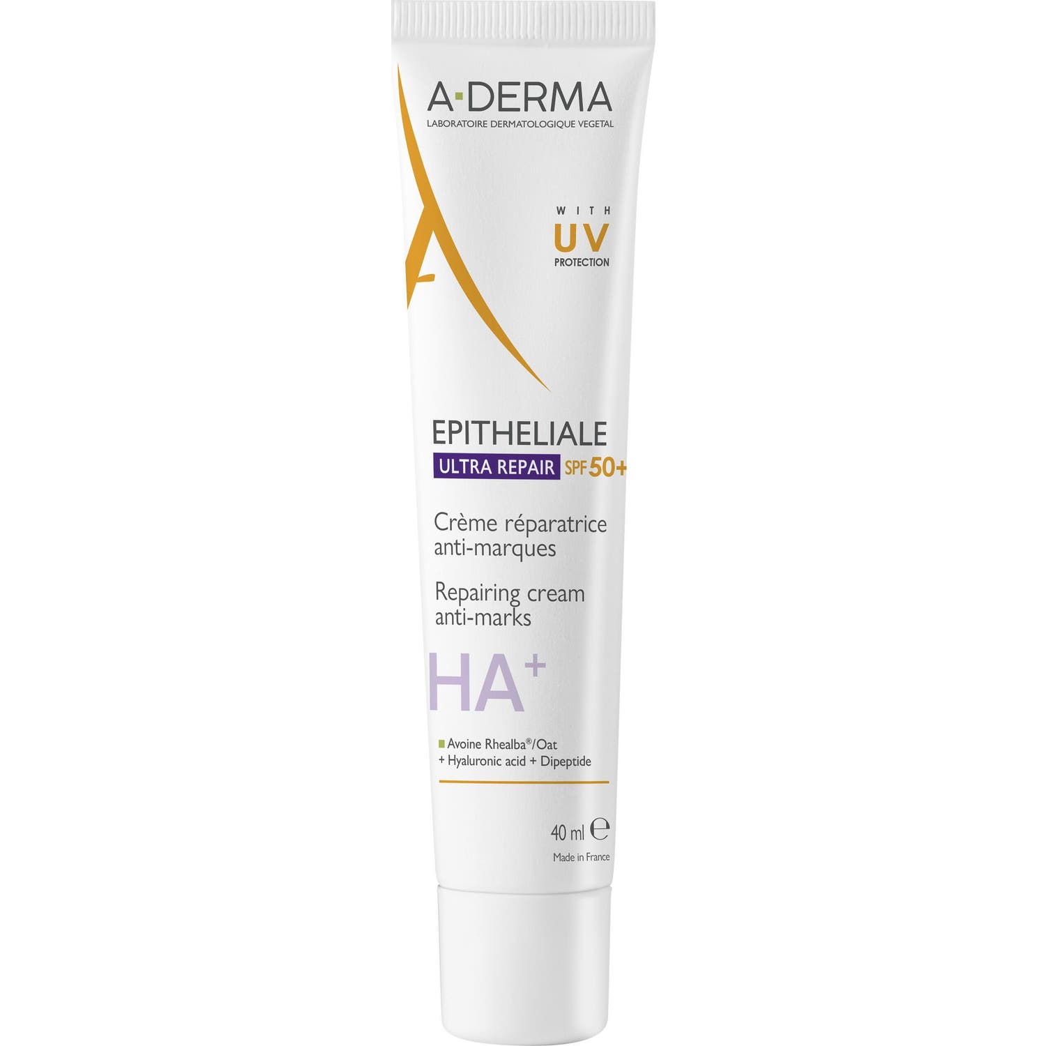 A-Derma Epitheliale Ultra Repair Crème Réparatrice SPF50+ 40ml
