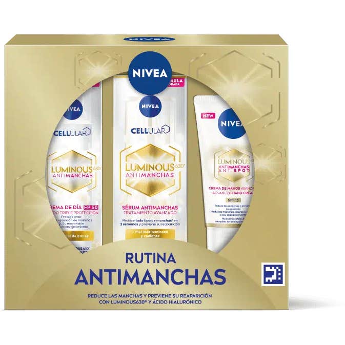 Nivea Anti-taches Pack Luminous 630º Crème Jour + Mains + Sérum