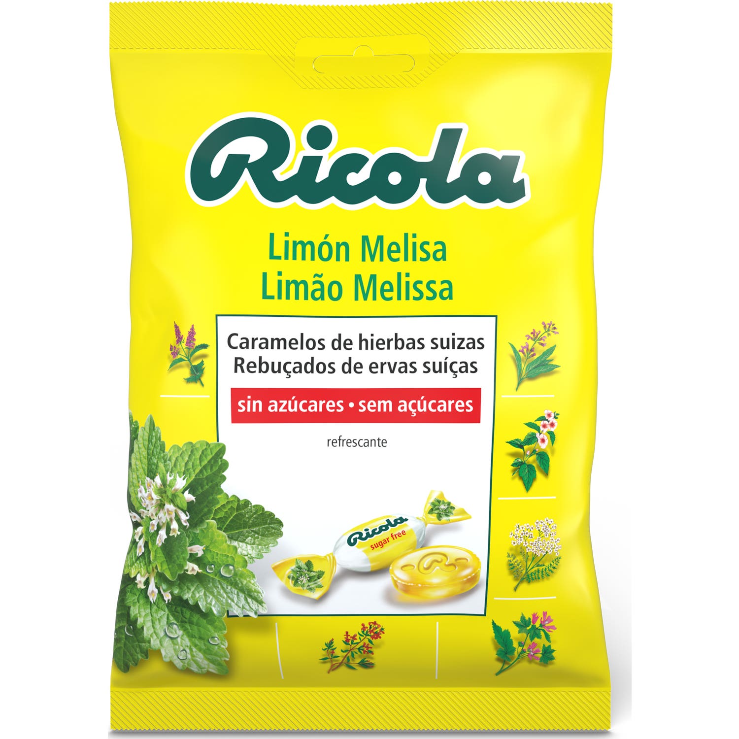 Ricola bonbons citron sans sucre 70g
