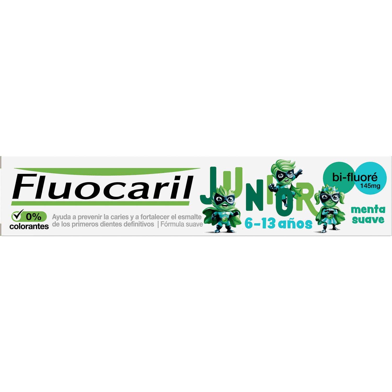 Fluocaril Junior 6-13 Ans Menthe Douce 75ml
