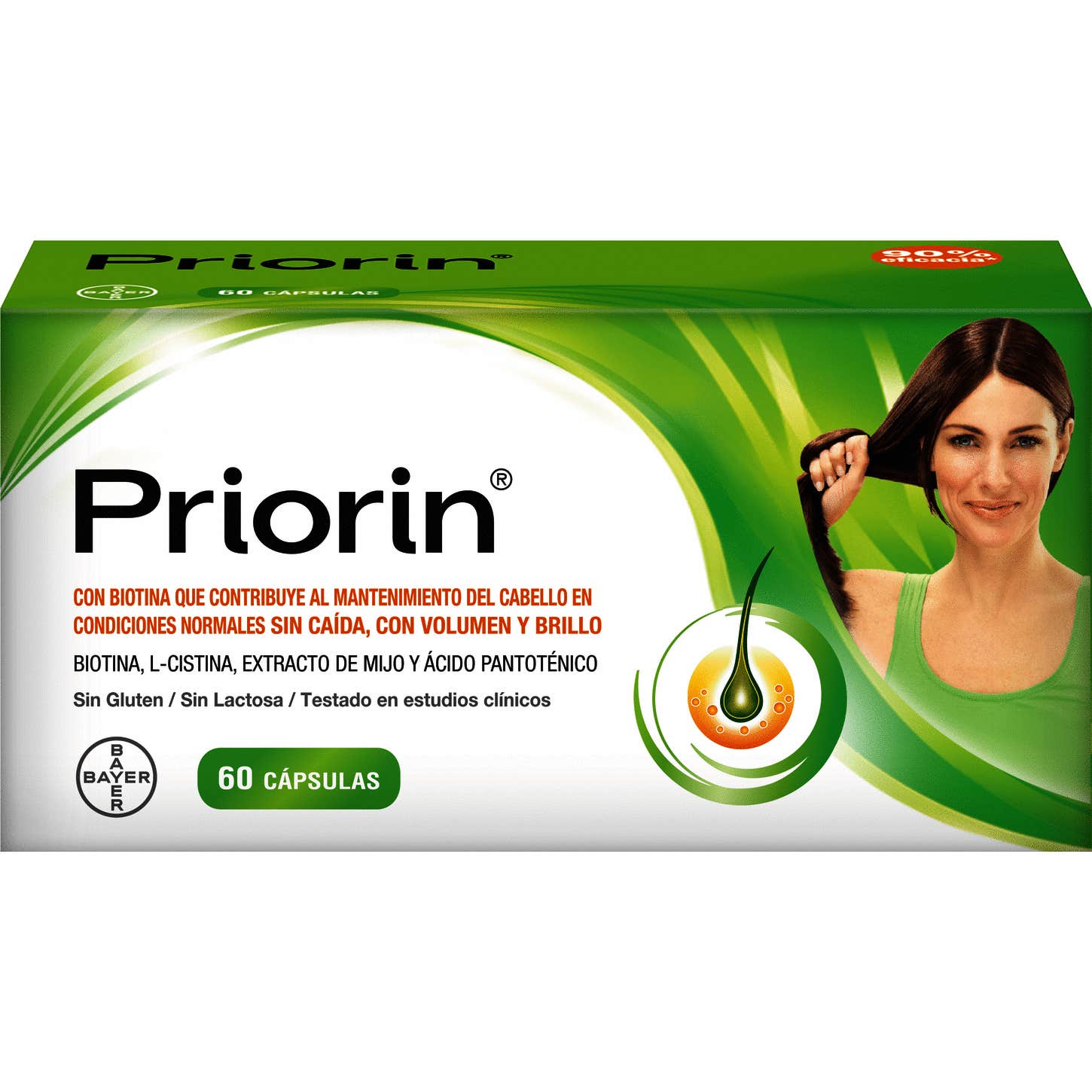 Priorin Cápsulas Anticaída 60caps