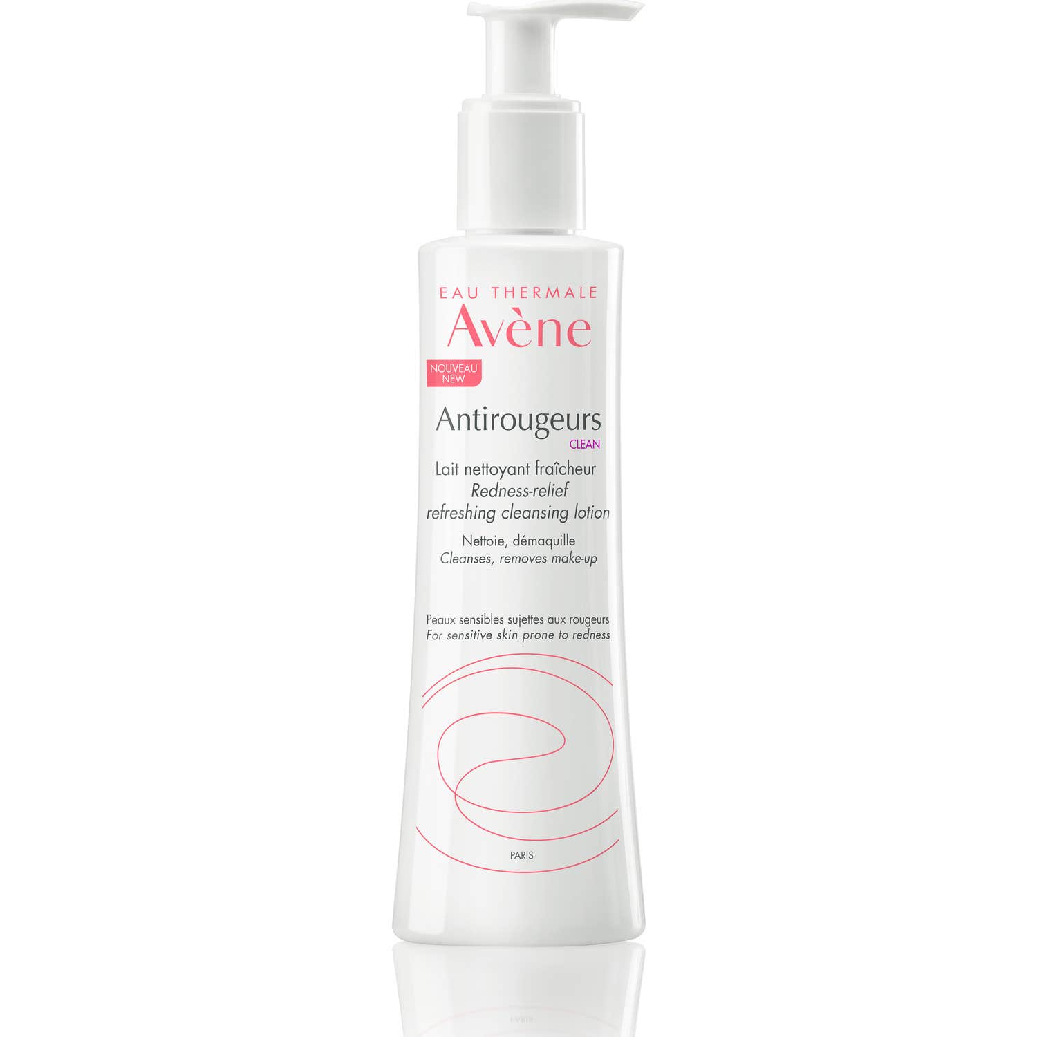 Avène Antirougeurs Clean Lait Nettoyant Fraîcheur 400ml
