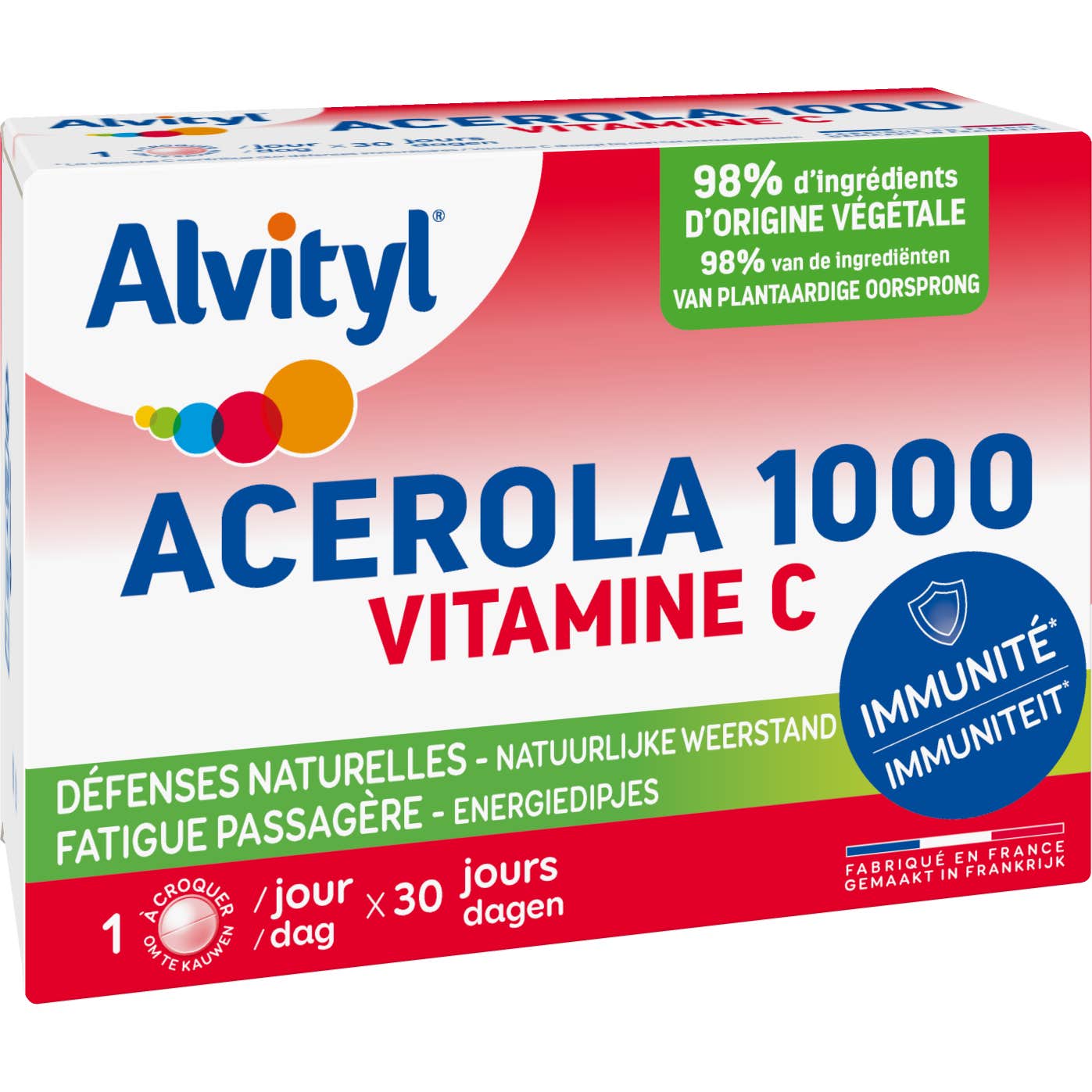 Alvityl Acerola 1000 30 Comprimés À Croquer