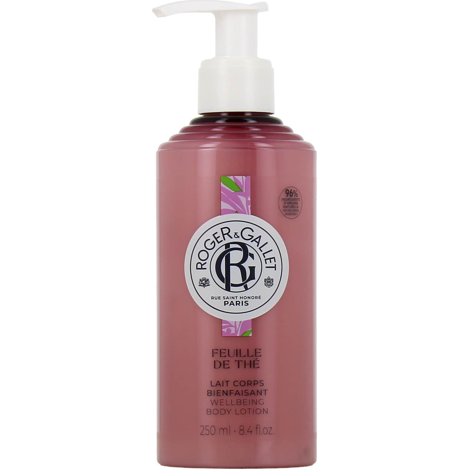 Roger & Gallet Feuille De Thé Body Lait Corps Bienfaisant 250ml