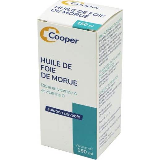 Cooper Huile de Foie de Morue 150 ml