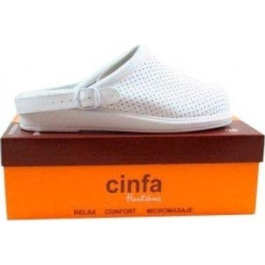 Chaussures Hankshoes Clog Cinfa blanc chaussures confort N36
