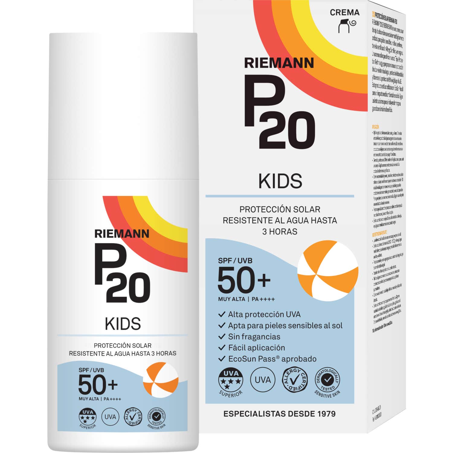 P20 Suncare For Kids SPF50+ 200ml