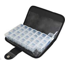 Boîte à pilules Prim hebdomadaire 4 prises Large Case 67436