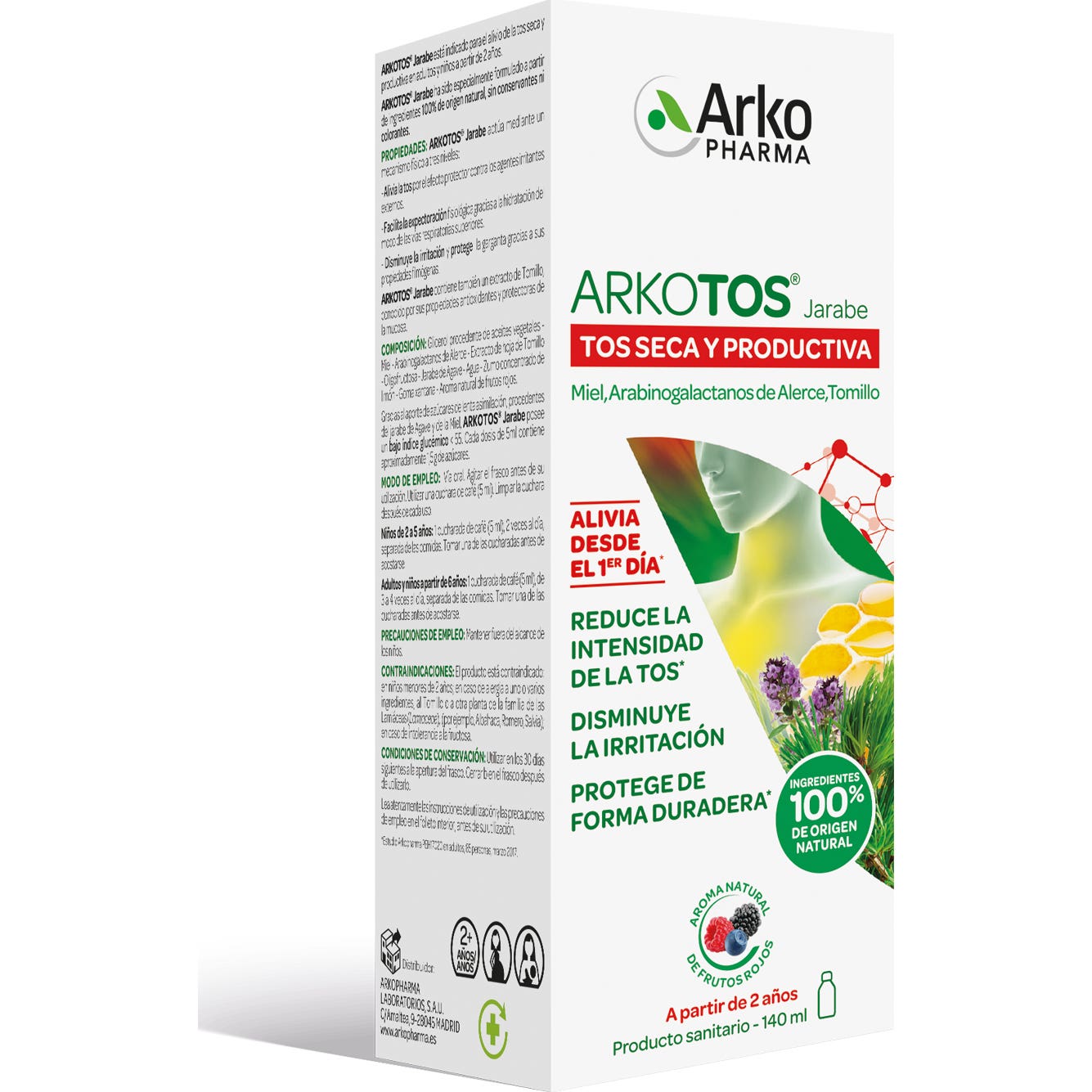 Arkopharma Arkotoux Sirop 140ml