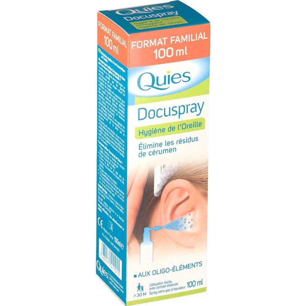 Quies Docuspray Spray Auriculaire 100 ml