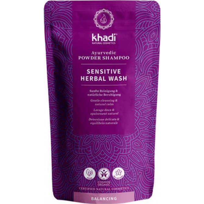 Khadi Shampooing en poudre pour cheveux sensibles 50g