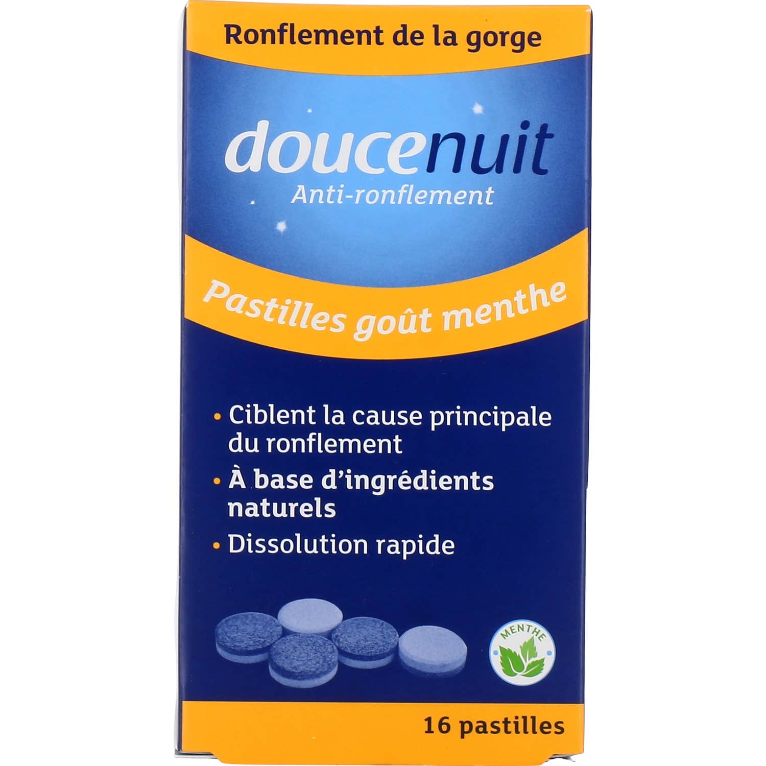 Douce Nuit AntiRonflement 16 Pastilles
