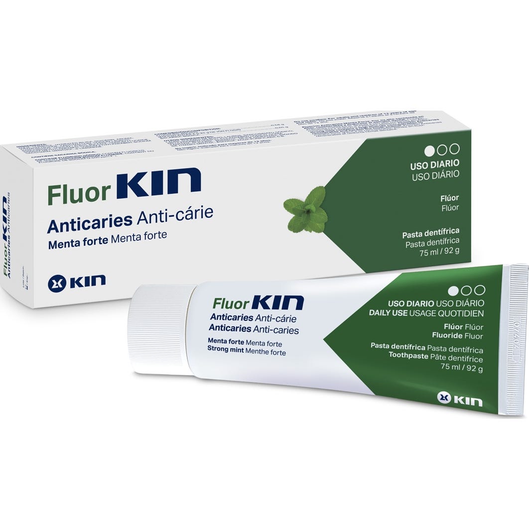 Fluor-Kin dentifrice Anticaries menthe forte 75ml