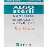 Brothier Algostéril Compresse Stérile 10cmx10cm 16 pièces