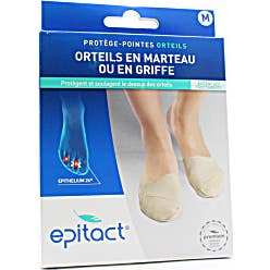 Epitact Orteils en Marteau Protège-pointes taille M(39-41) 1 paire