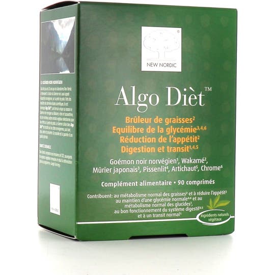 Algo Dièt Bruleur De Graisses 90 Comprimés