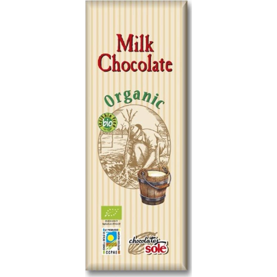 Chocolates Sole Chocolatinas Leche Sin Gluten Bio 30uds