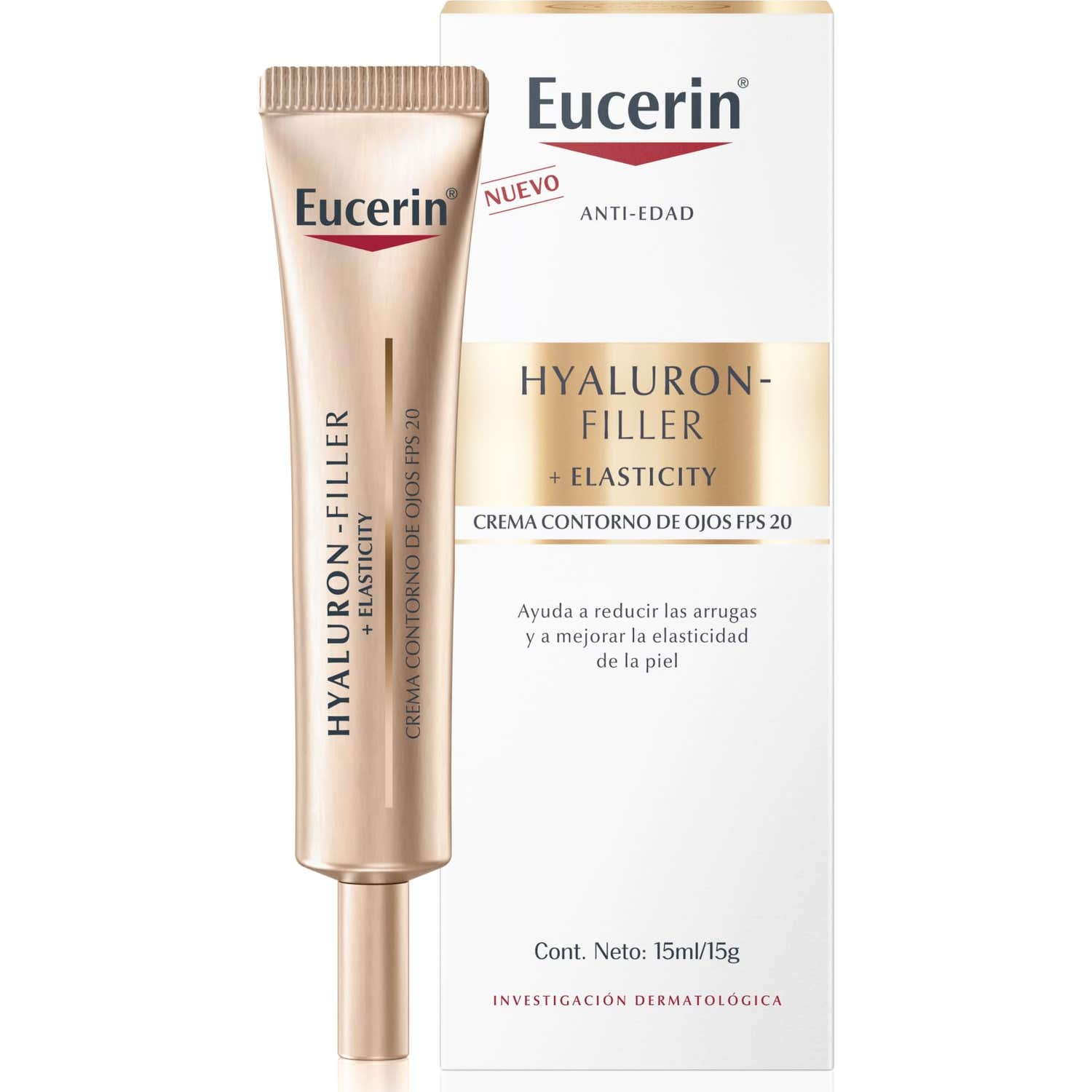 Eucerin Hyaluron-Filler + Elasticity Eye Cream SPF15 15ml