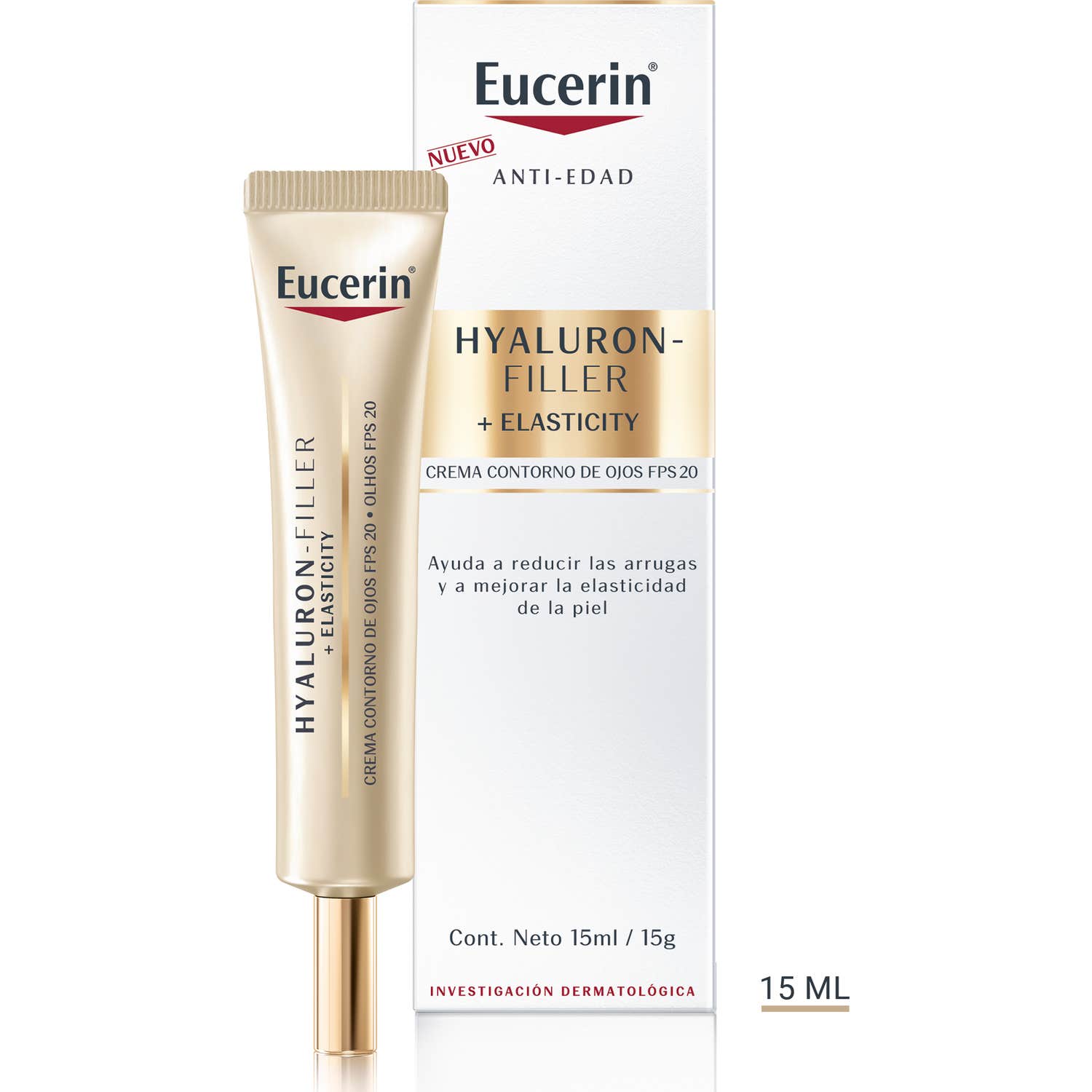 Eucerin Hyaluron-Filler + Elasticity Eye Cream SPF15 15ml