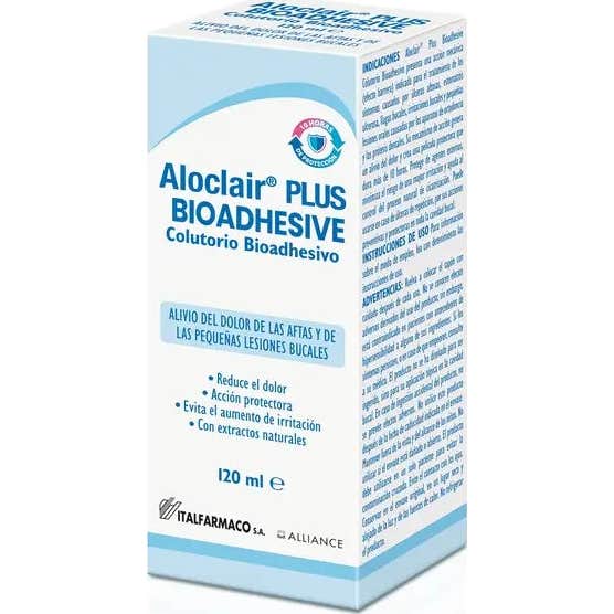 Aloclair Plus Rince-Bouche Bioadhesive 120Ml