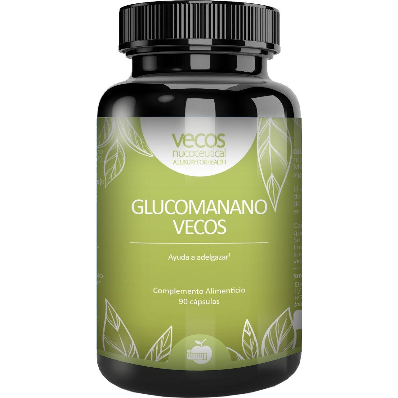 Vecos Nucoceutical Glucomanano 90 Cápsulas