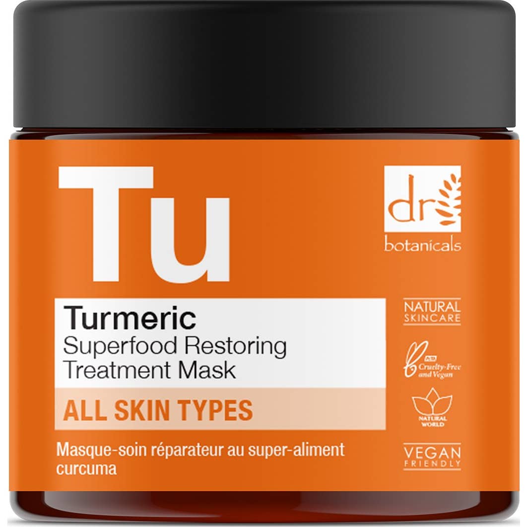 Dr. Botanicals Turmeric Superfood Restoring Treatment Mask 60ml