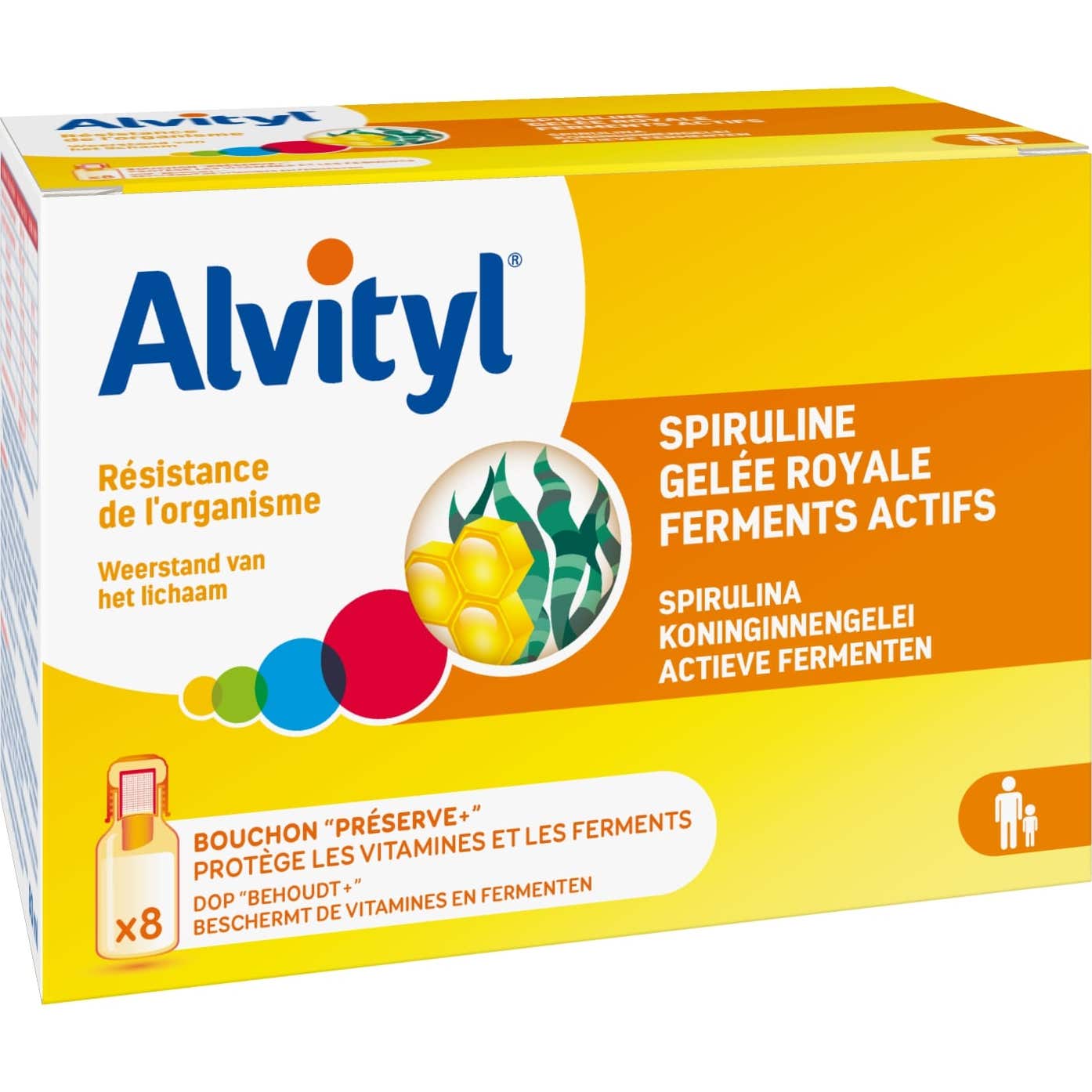 Alvityl Resist Fiole X8