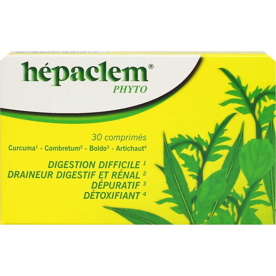 Clement Hepaclem Phyto 30 Comprimés