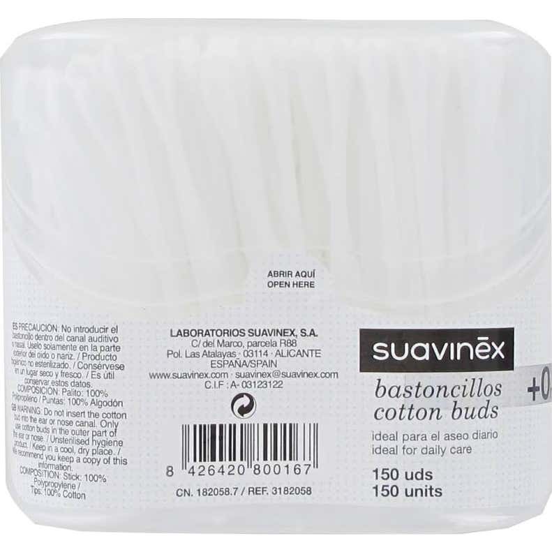 Suavinex™ 150uds écouvillons 150uds