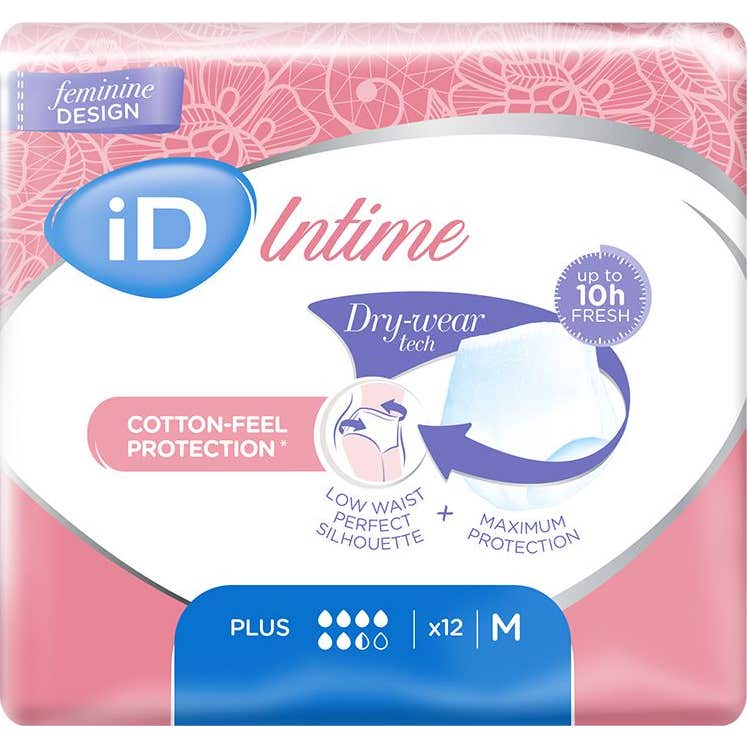 iD Intime Couches Féminines Normal Taille M 12uts
