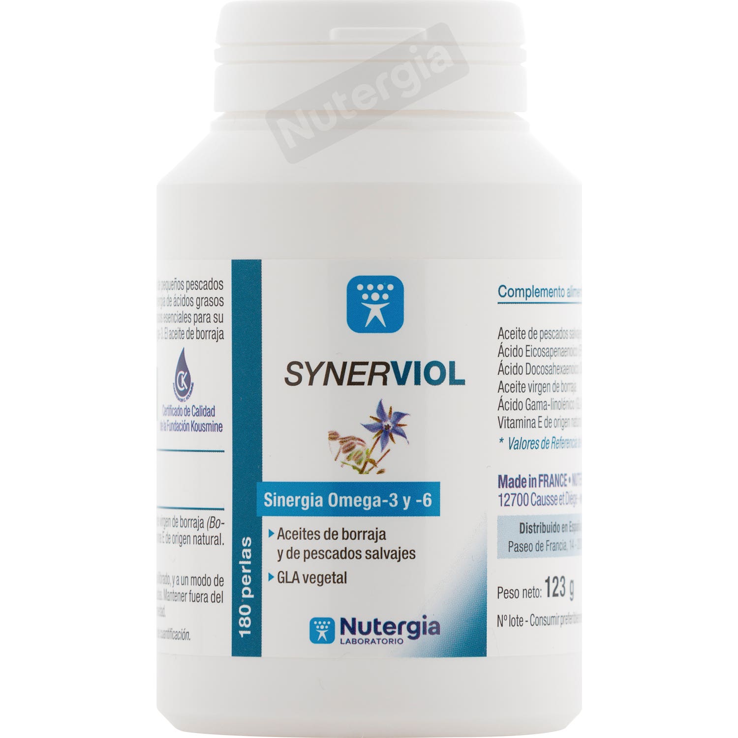 Nutergia Synerviol 180 Pearls