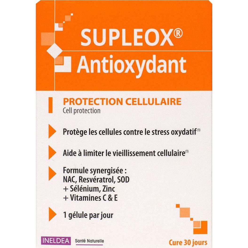 Ineldea Supleox Antioxydant 30 Gélules