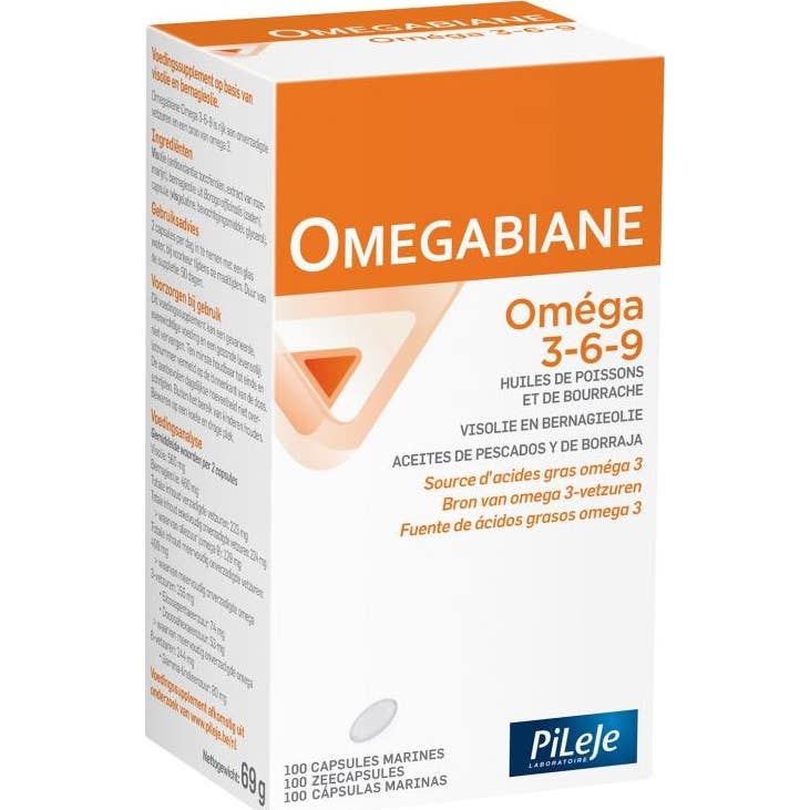 Omegabiane Omega 3/6/9 Caps Mar100