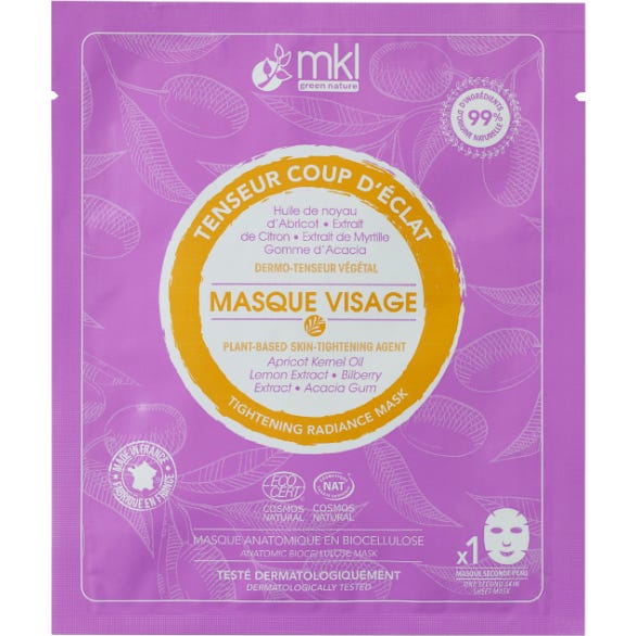 MKL Masque Visage Tenseur Coup d'Éclat 10ml