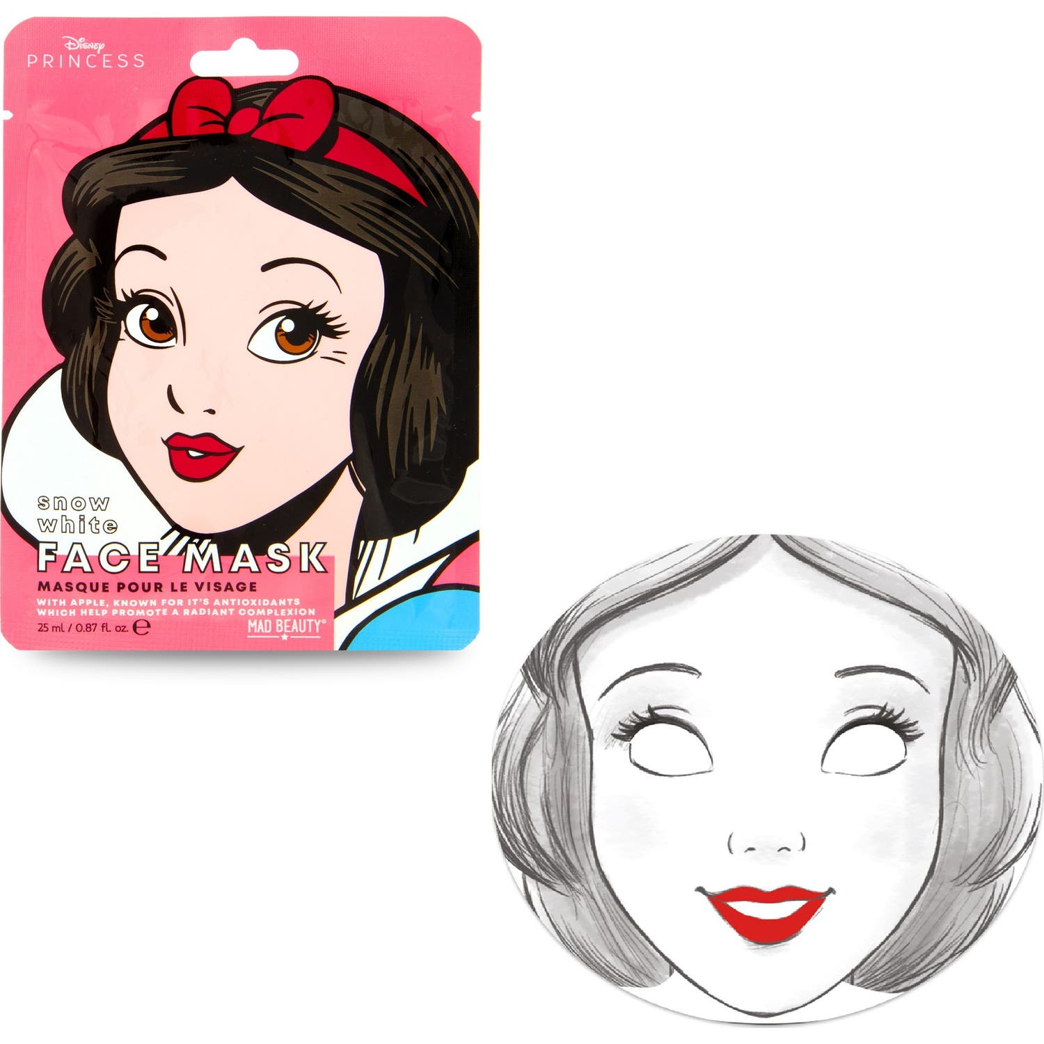 Masque de beauté fou Disney Pop Snow White