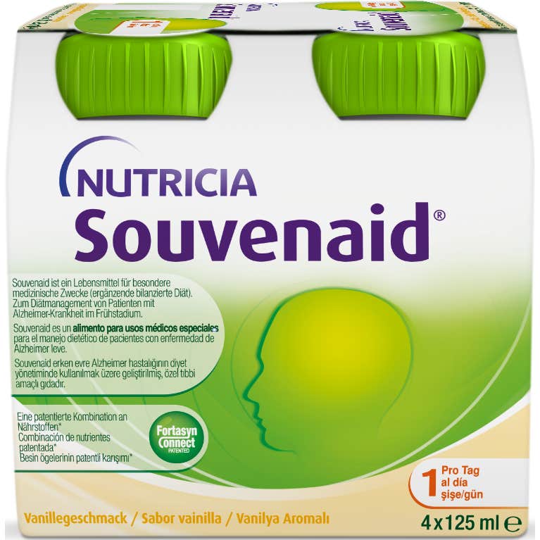 Souvenaid Vanille 4x125 Ml