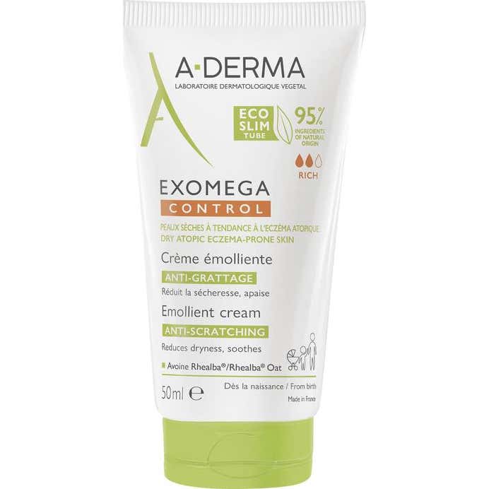 A-Derma Exomega Control Crème Émolliente Anti-Grattage 50 ml