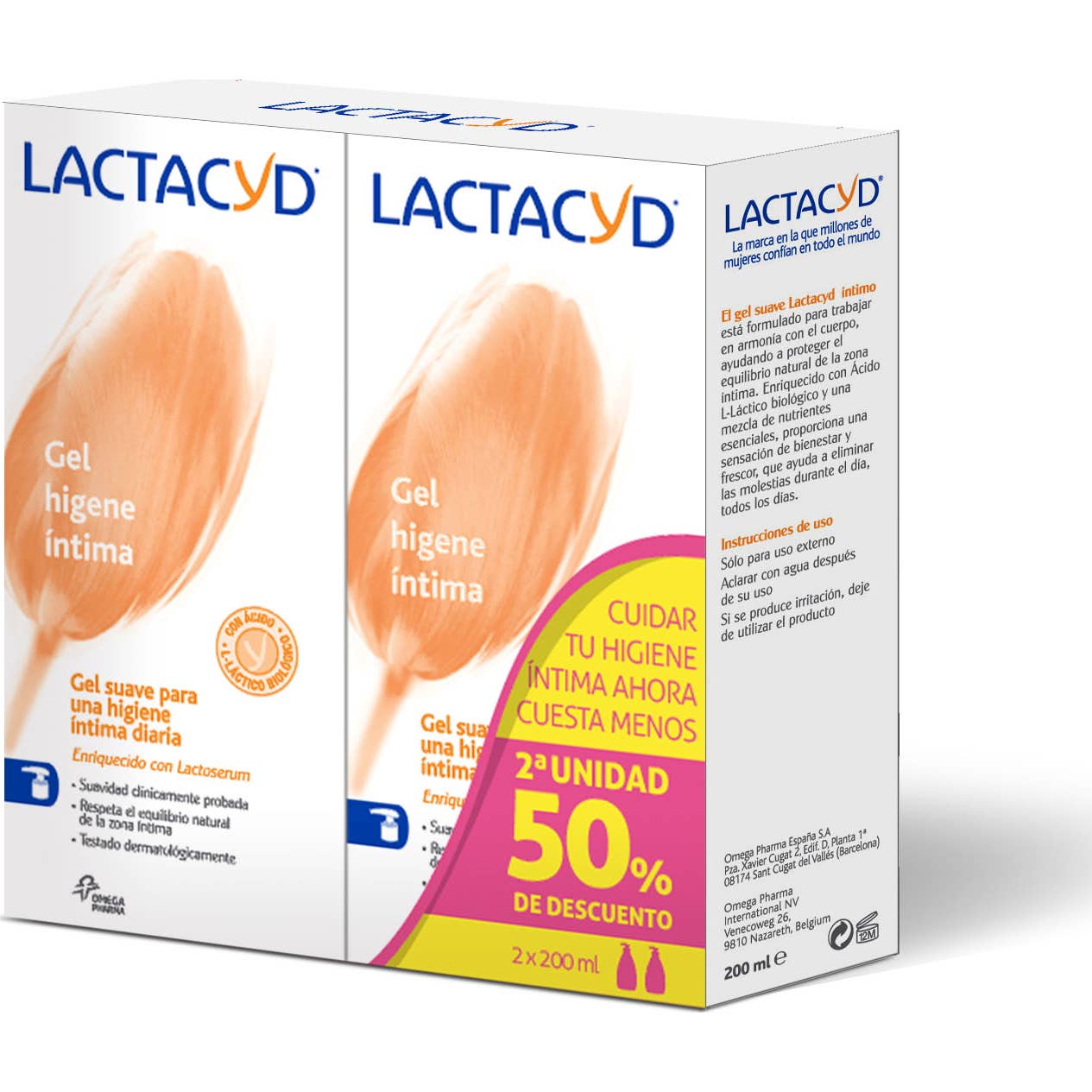 Lactacyd Ultimate Mild Mild Gel 2x200ml