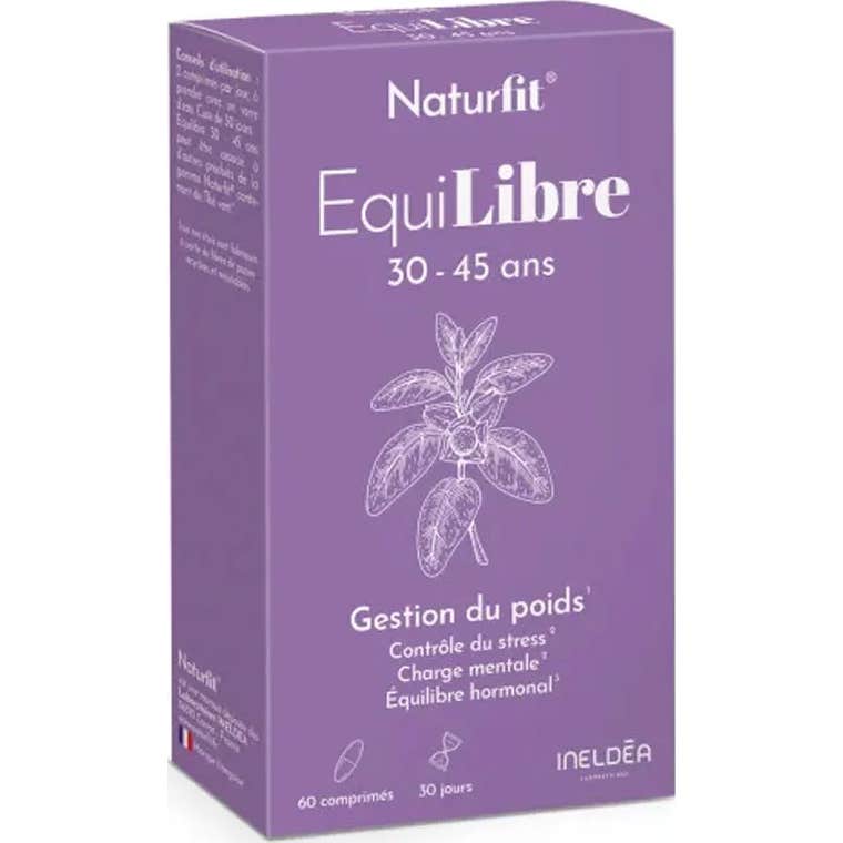 Naturfit EquiLibre 30-45 Ans 60 Comprimés