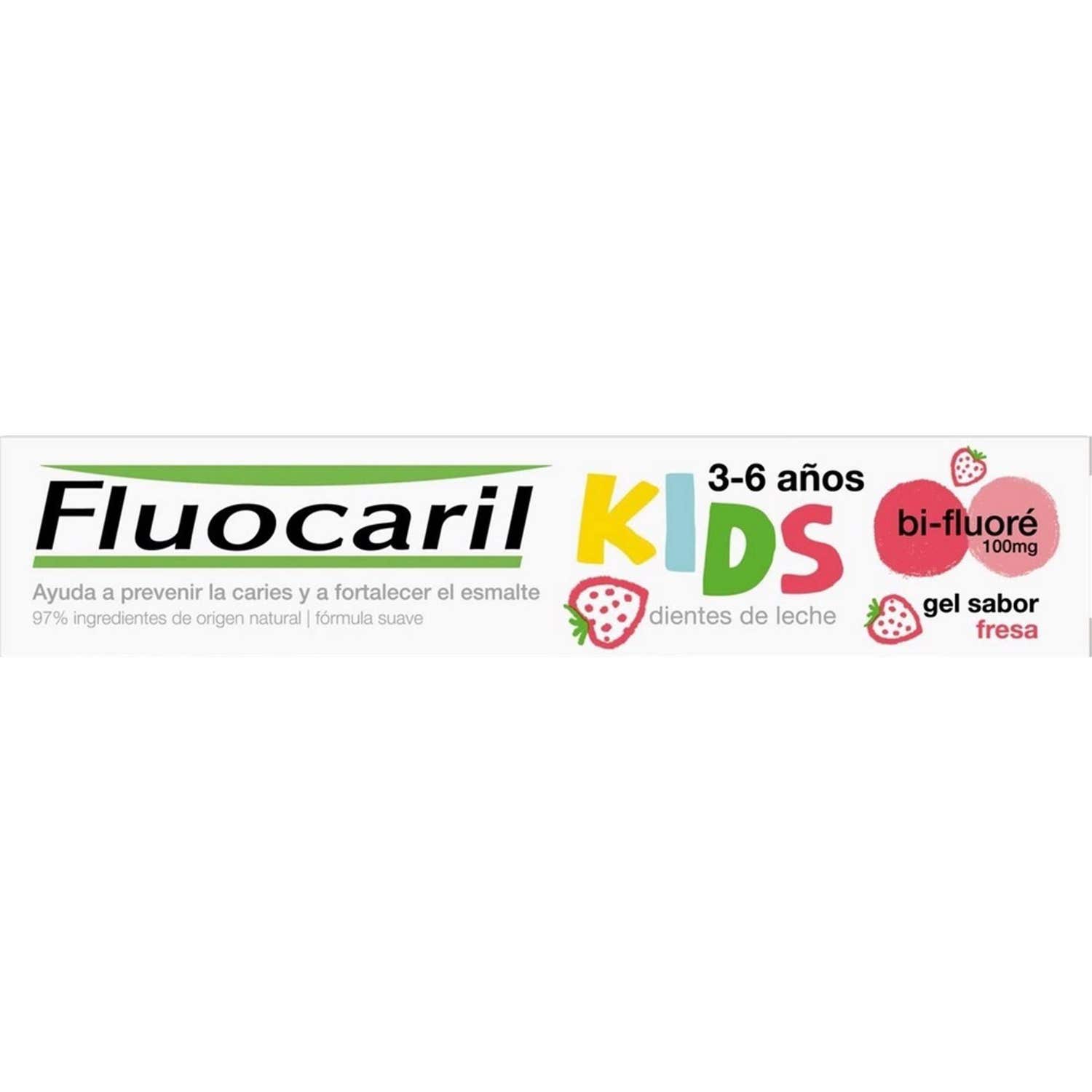 Fluocaril Kids Gel 3-6 Ans Fraise 50ml