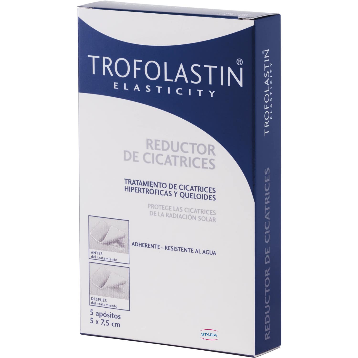 Trofolastin Réducteur De Cicatrices 5x7,5cm 5 Pansements