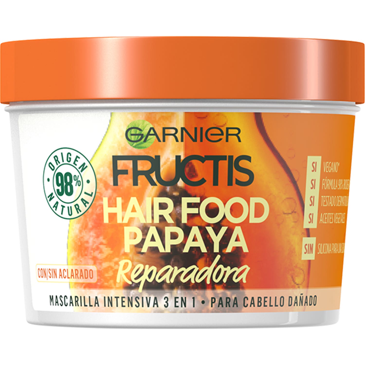 Hair Food Mascarilla 390 Papaya - Garnier Fructis