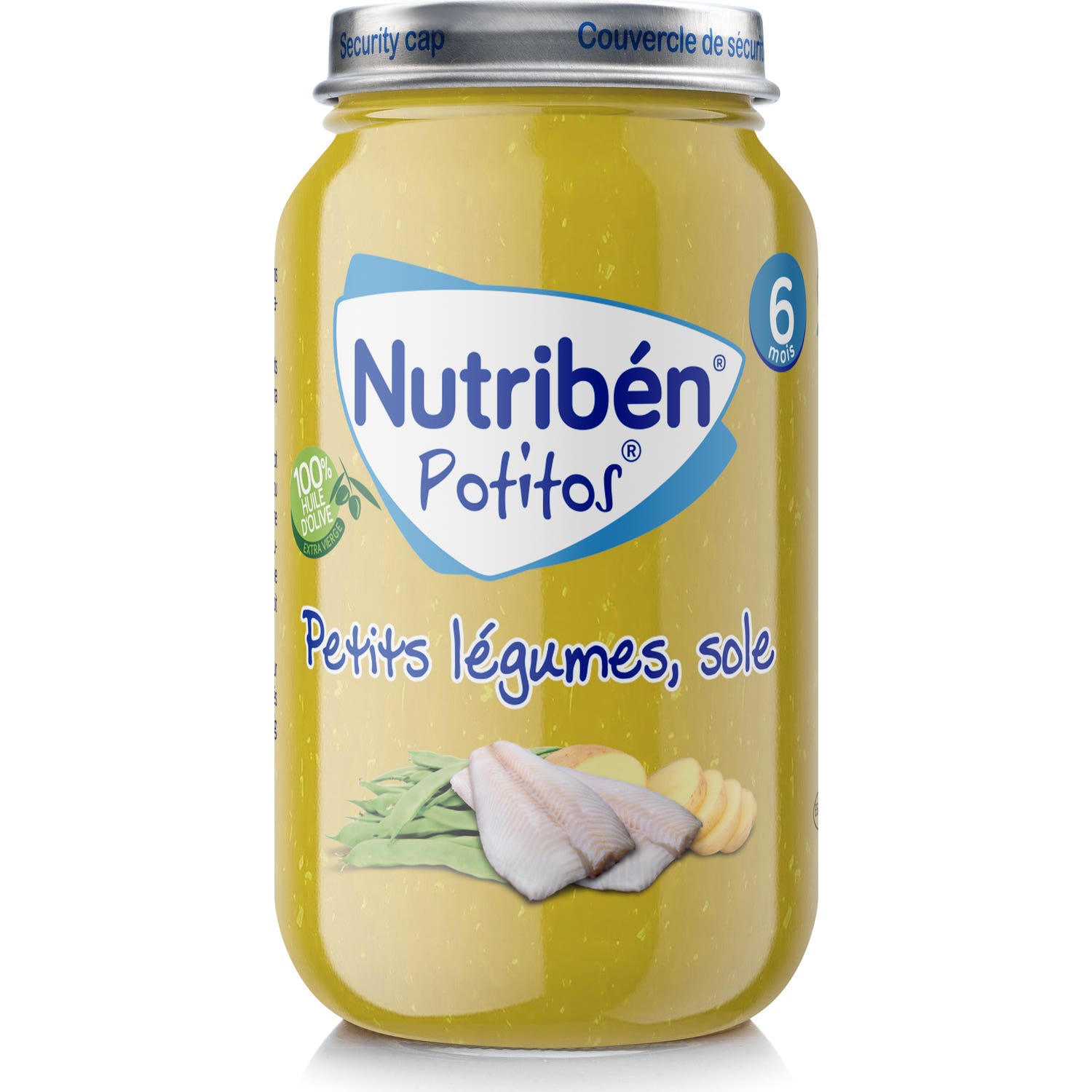 Nutribén® Potitos® Petits Légumes, Sole 235g