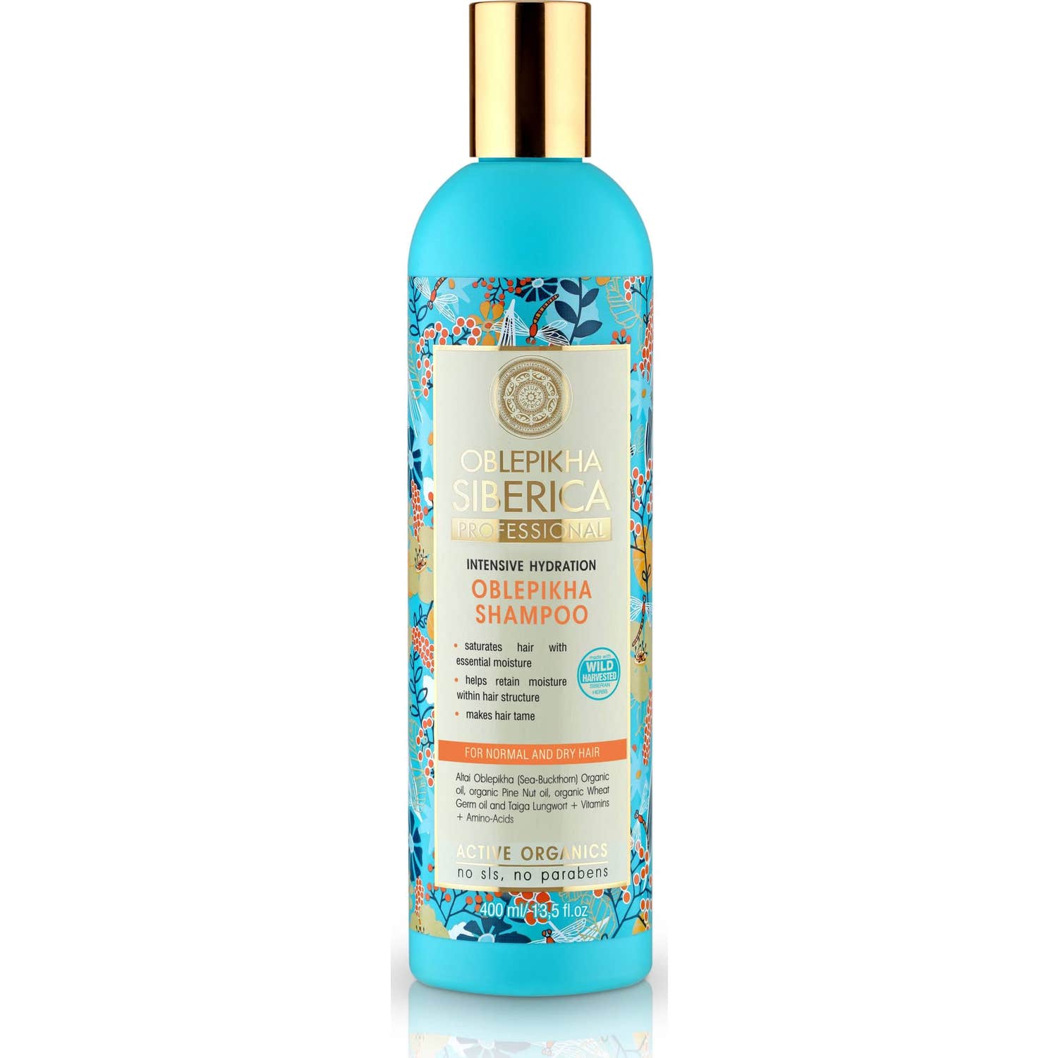 Natura Siberica Oblepikha Professional Shampooing Normal Dry 400ml