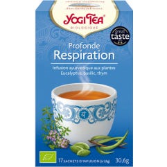 Yogi Tea Infusion Ayurvédique Profonde Respiration Bio 17 sachets