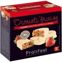 Protifast Barre Crousti Fraise 7