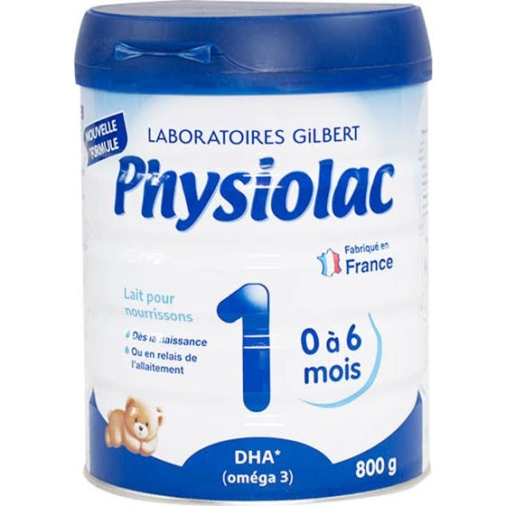 Physiolac Lait 1er Âge Bio 800g