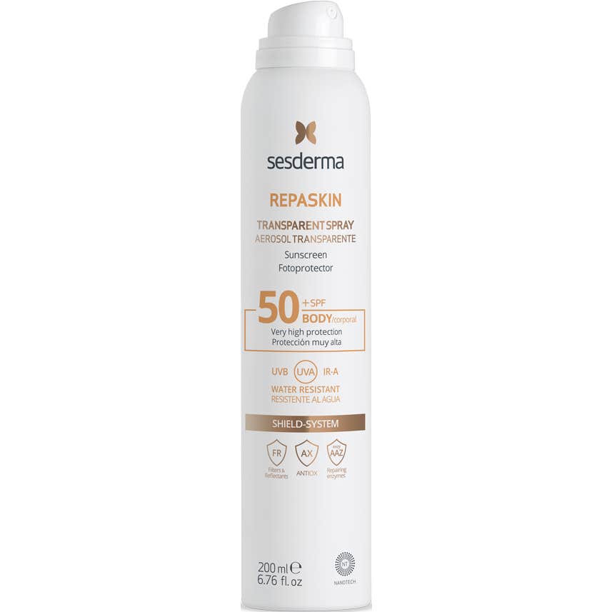 Sesderma Repaskin Spray Transparente Aerosol Spf 50 200ml