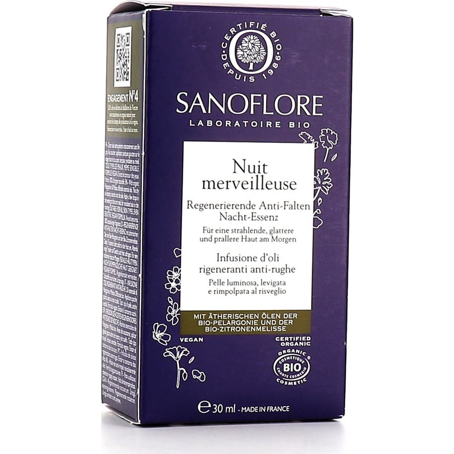 Sanoflore Nuit Merveilleuse Bio 30ml