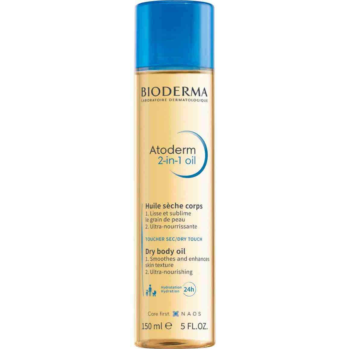 Bioderma Atoderm 2-In-1 Oil Huile Sèche Corps 150ml